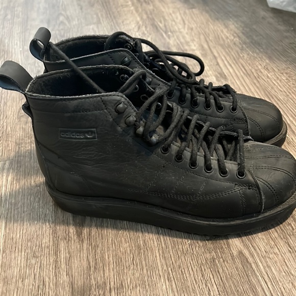 adidas Shoes Adidas High Top Lace Up Sneaker Boots Poshmark